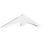 Ekena Millwork Archdale Architectural Grade PVC Gable Bracket, 60"W x 12 1/2"H x 2"D x 6"F, 5/12 Pitch GBP060X13X0206ARC00 - alternate 1